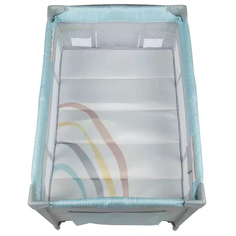 Cosco Rocking Bassinet with Play Yard DLX - Rainbow