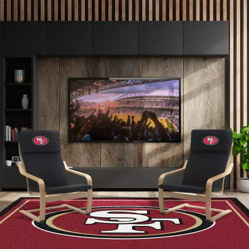 NFL San Francisco 49ers Bentwood Accent Chair