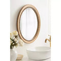 Kate & Laurel All Things Decor 26"x26" Wildomar Round Wall Mirror Gold