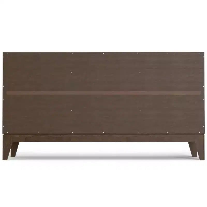 WyndenHall Pearson 3 Door Sideboard Buffet / Storage Cabinet Walnut Brown