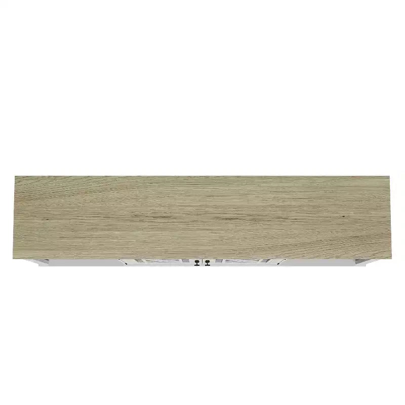 Festivo Vintage Style 70" TV Stand for TVs up to 80" White