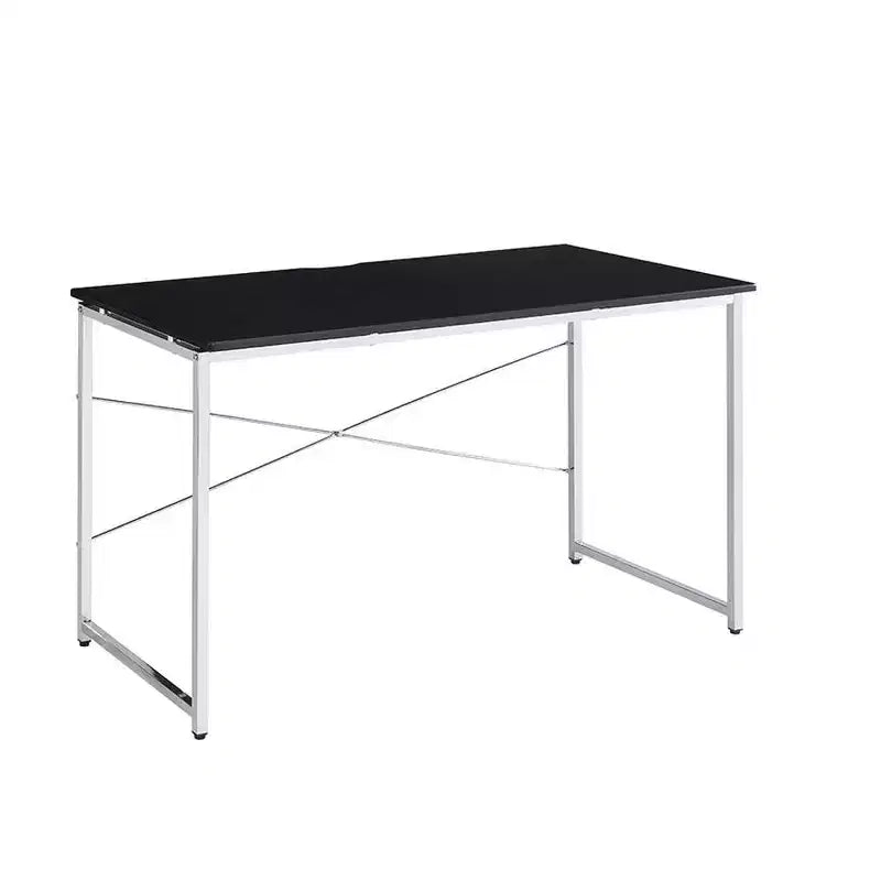 Acme Furniture Tennos Desk Black/Chrome Finish