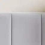 VECELO Velvet Upholstered Platform Bed Frame with Adjustable Headboard, Sturdy Wood Slat Support, No Box Spring Required