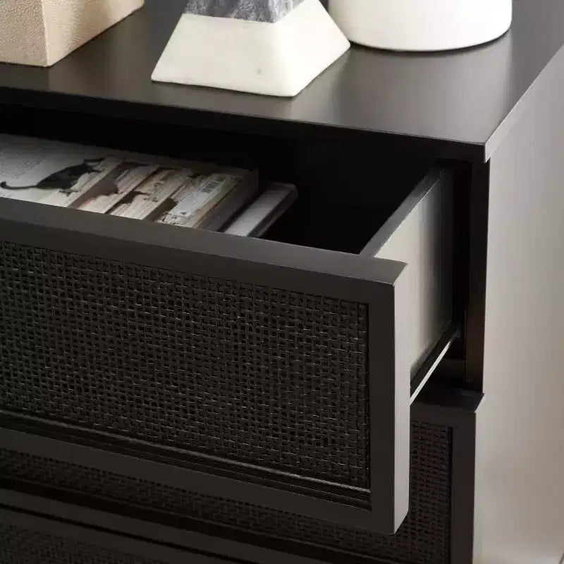 Zadie 3 Drawer Rattan Chest - CHS5004 - Safavieh