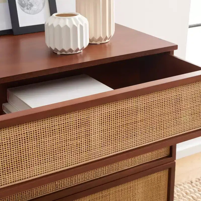 Zadie 3 Drawer Rattan Chest - CHS5004 - Safavieh