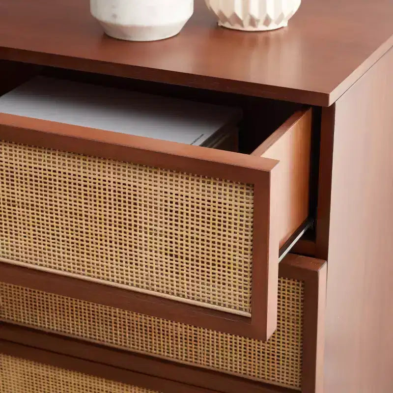 Zadie 3 Drawer Rattan Chest - CHS5004 - Safavieh