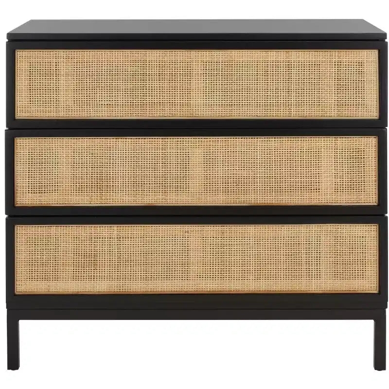Zadie 3 Drawer Rattan Chest - CHS5004 - Safavieh