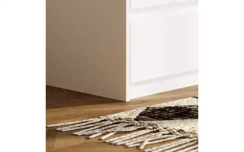 Famapy White Multifunctional Dresser 15 Drawer Storage Space Horizontal Dresser