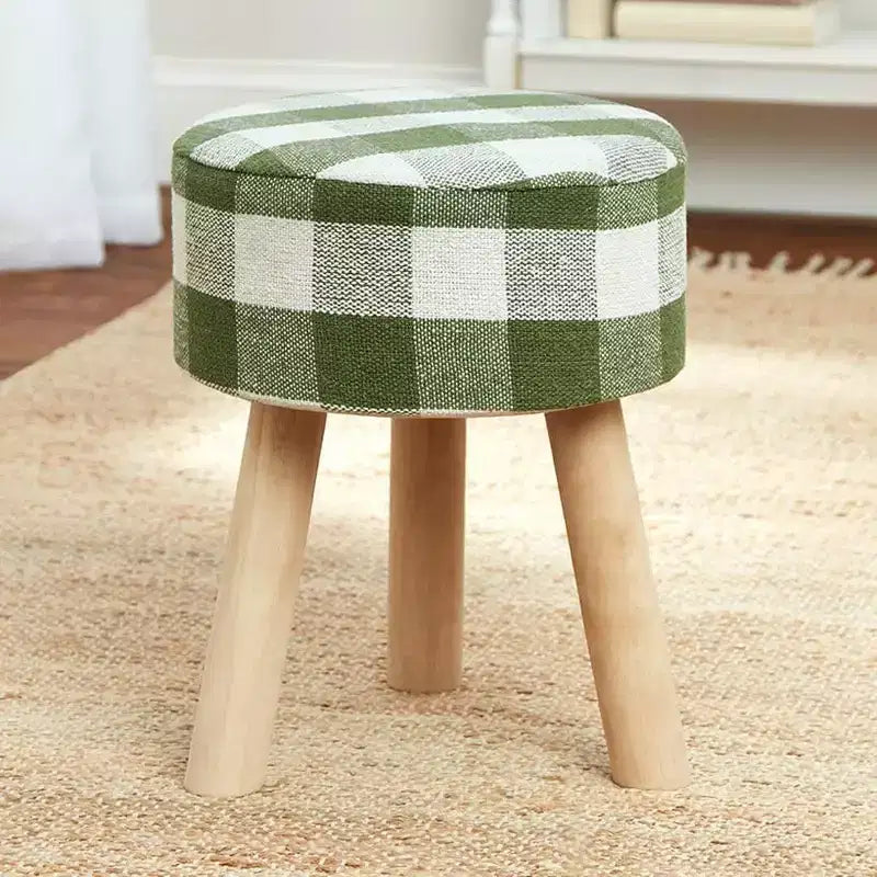 The Lakeside Collection Buffalo Check Stools