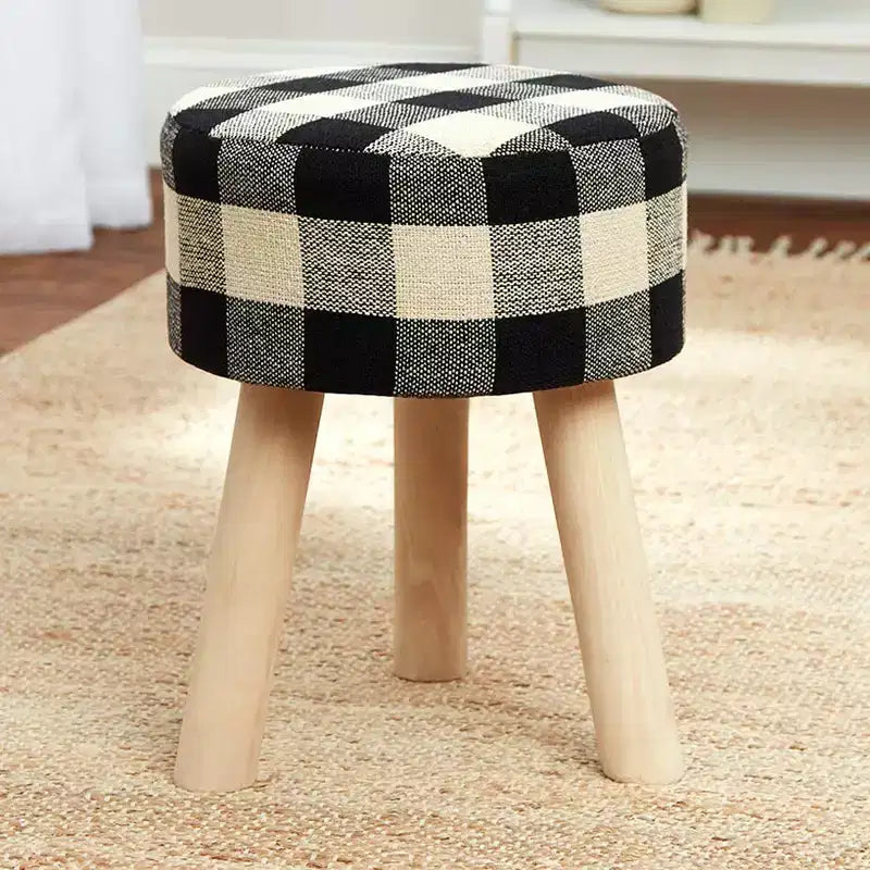 The Lakeside Collection Buffalo Check Stools