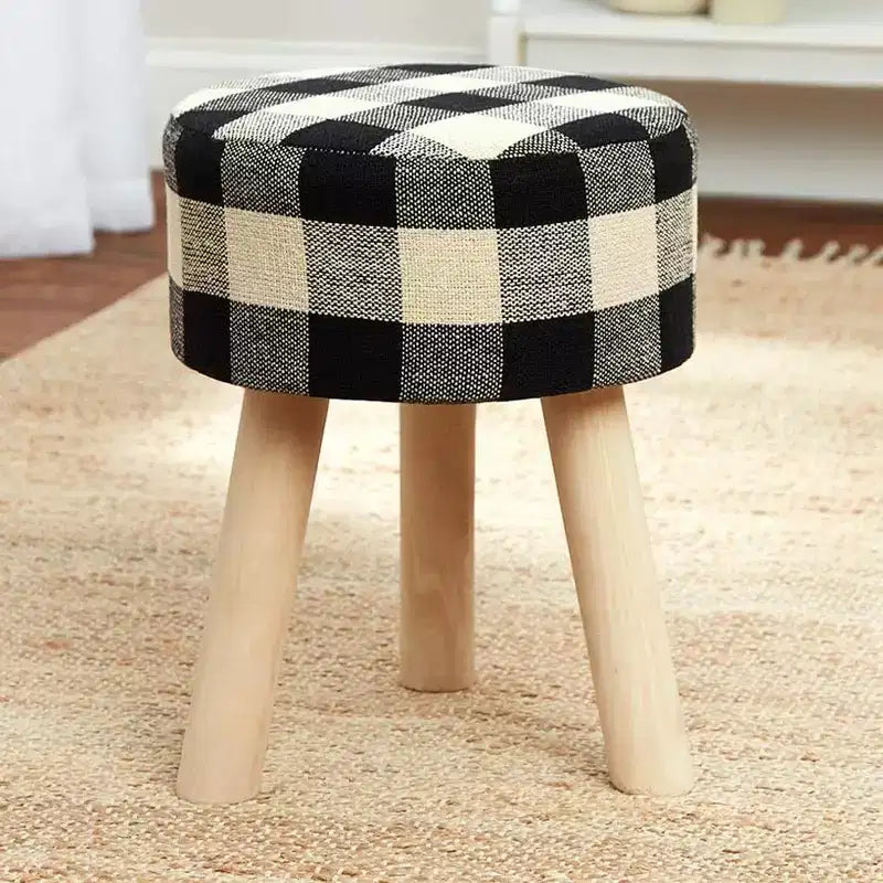 The Lakeside Collection Buffalo Check Stools