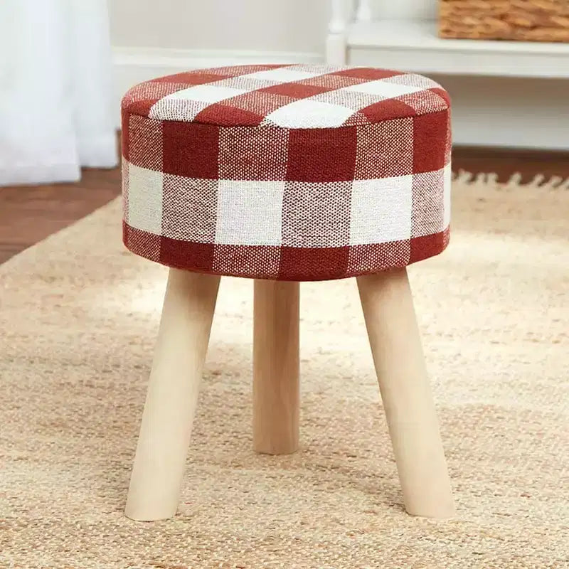 The Lakeside Collection Buffalo Check Stools