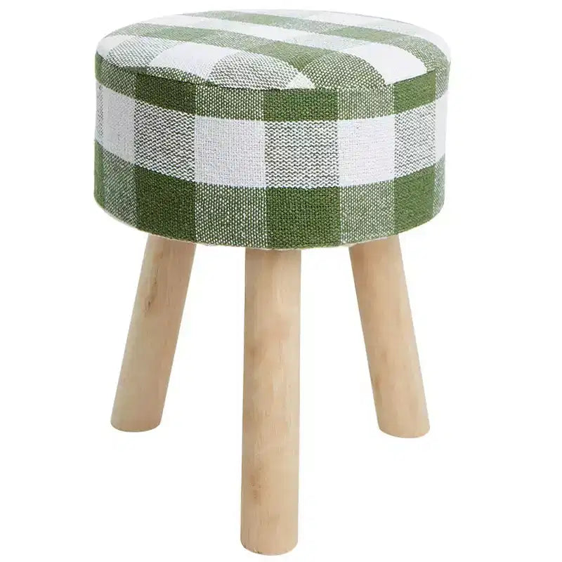 The Lakeside Collection Buffalo Check Stools