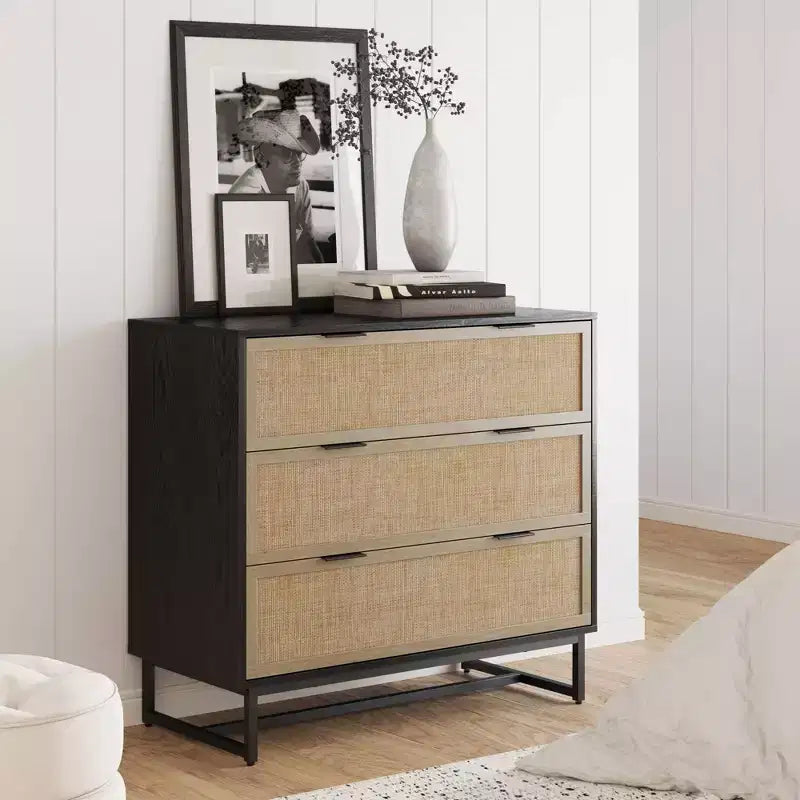 Nathan James Kova Rattan Dresser