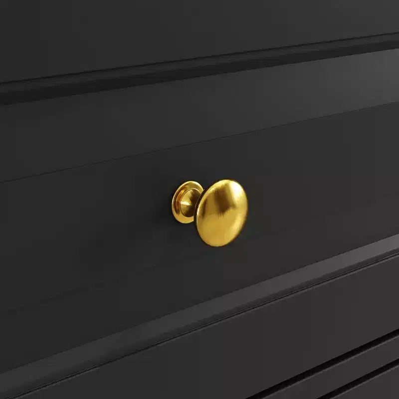 Famapy 9 Drawer Dresser Classic Style Metal Button Handles 5 Support Legs