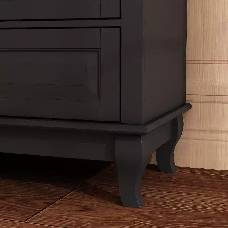 Famapy 9 Drawer Dresser Classic Style Metal Button Handles 5 Support Legs