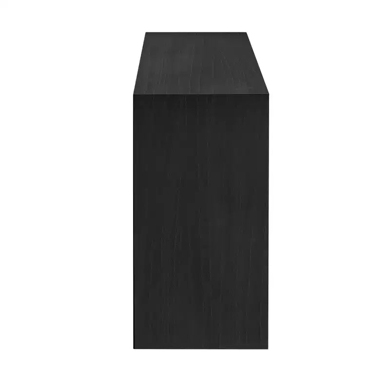 59.2W Modern Style Console Table with Paulownia Solid Wood Veneer, Suitable for Foyer, Living Room or Entryway - ModernLuxe